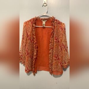 100% silk blouse